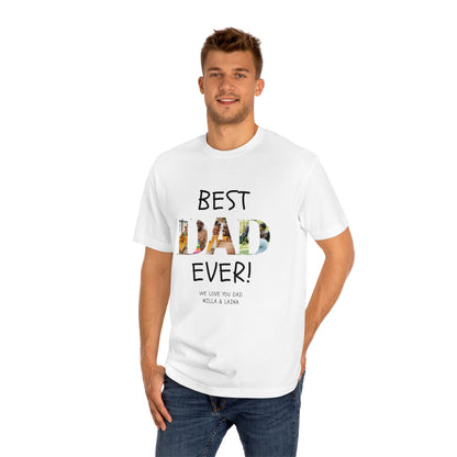 Personalized Best Dad Ever Unisex Classic Tee