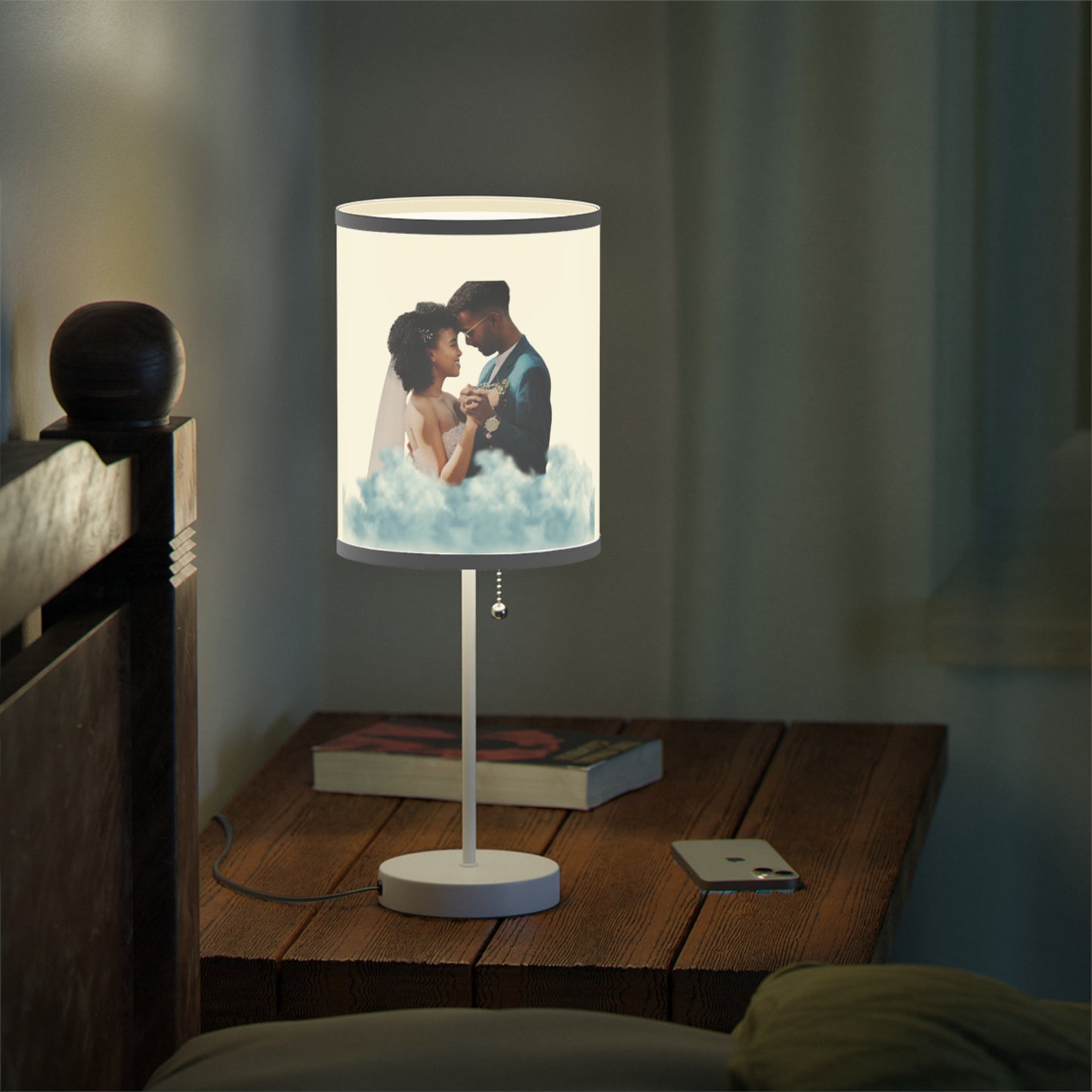 Personalized Lamp on a Stand, US|CA plug