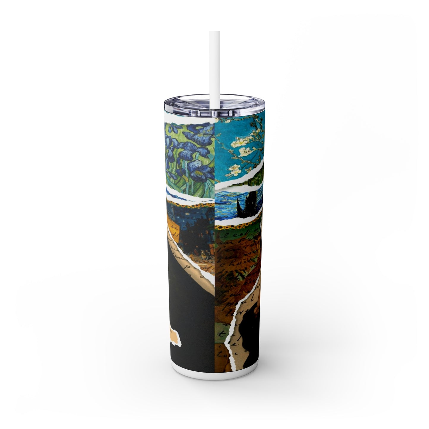 A Letter From Van Skinny Tumbler with Straw, 20oz