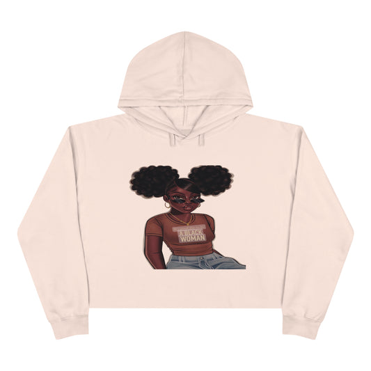 Black Girl's Magic Crop Hoodie