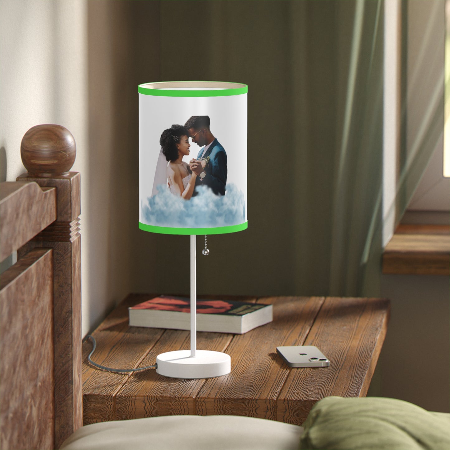 Personalized Lamp on a Stand, US|CA plug