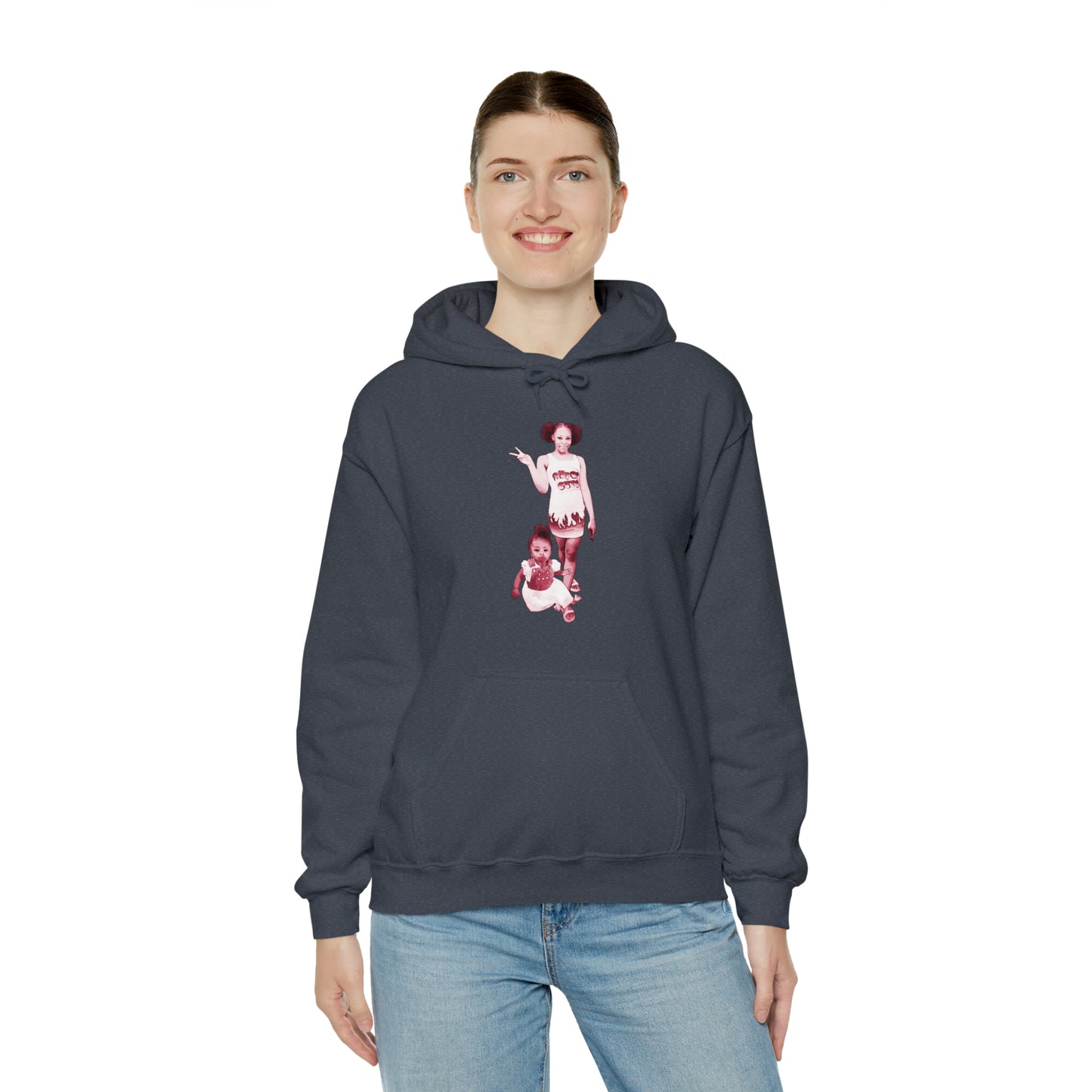 "My Favorite Person" Front and Back Print Personalized Unisex Heavy Blend™ Hooded Sweatshirt