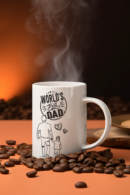 Worlds Best Dad Mug 11oz