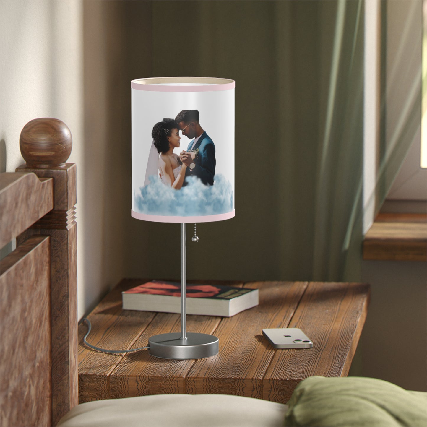 Personalized Lamp on a Stand, US|CA plug