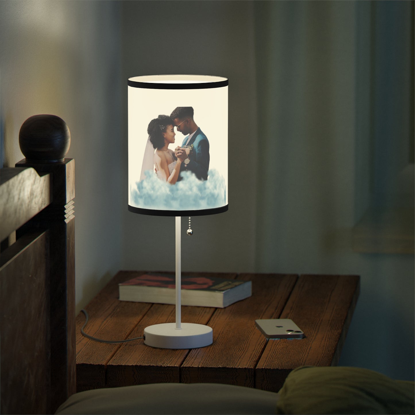 Personalized Lamp on a Stand, US|CA plug