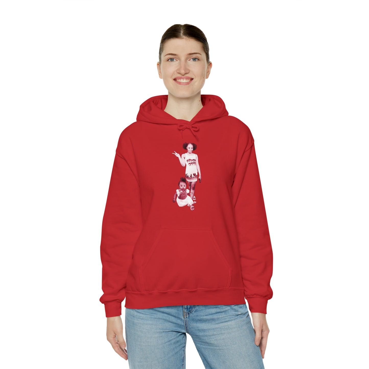 "My Favorite Person" Front and Back Print Personalized Unisex Heavy Blend™ Hooded Sweatshirt