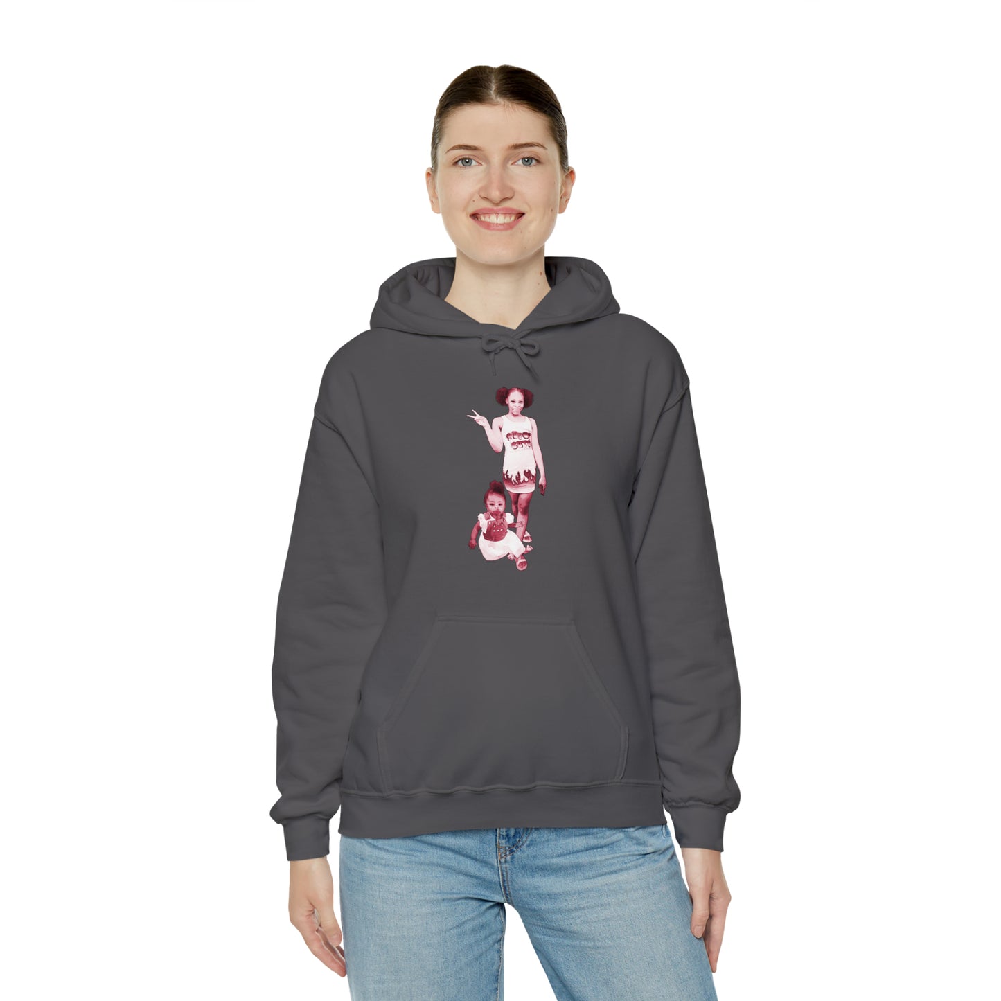 "My Favorite Person" Front and Back Print Personalized Unisex Heavy Blend™ Hooded Sweatshirt