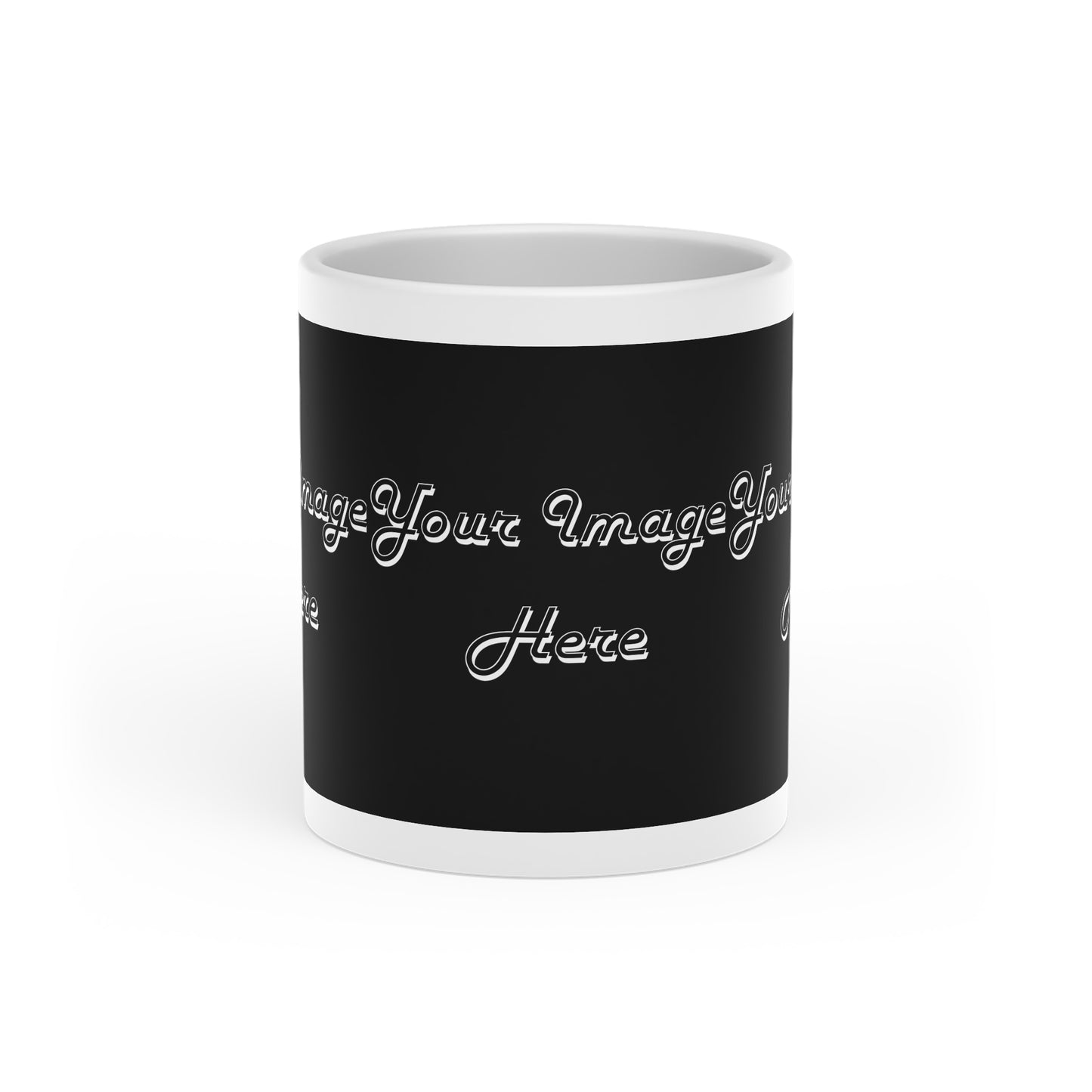 Personalized Heart-Shaped Mug