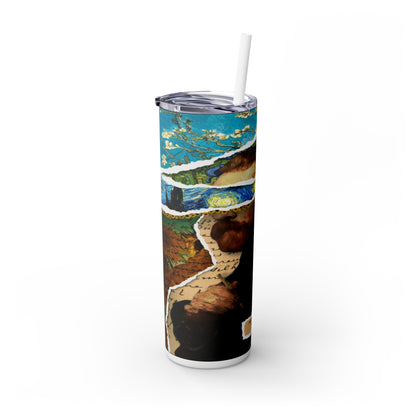 A Letter From Van Skinny Tumbler with Straw, 20oz