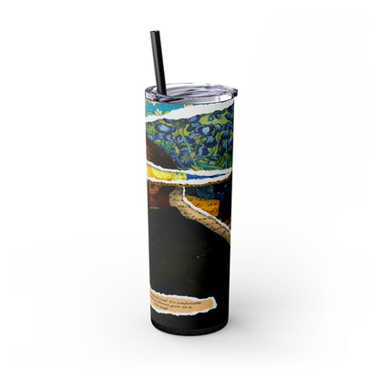 A Letter From Van Skinny Tumbler with Straw, 20oz