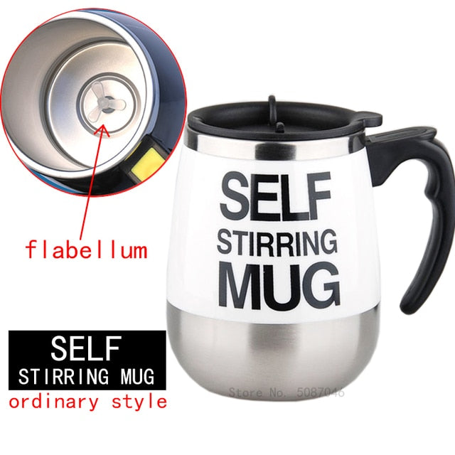 Self Stirring Magnetic Mug