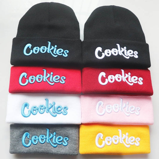 Couple Knitted "Cookies" Skully