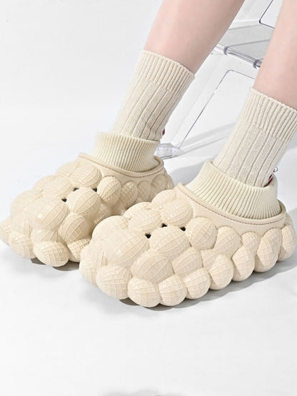 Warm Peanut Decor Bubble Booties